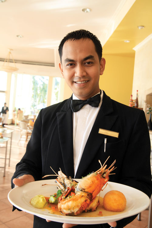 Philipino Waiter