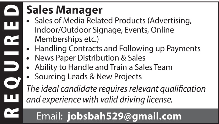 Sales Manager